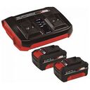 EINHELL Power X-Change 2x 18V 4.0Ah & Twincharger Kit (4512112)