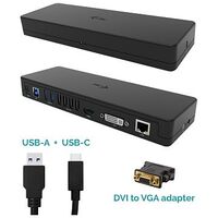 I-TEC USB 3.0 / USB-C dual display docking station HDMI DVI & VGA (CAHDMIDVIDOCKPRO)