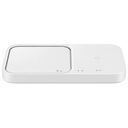 SAMSUNG Super Fast Wireless Charger Duo EP-P5400, Weiss (EP-P5400TWEGEU)