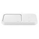 SAMSUNG Super Fast Wireless Charger Duo EP-P5400, White (EP-P5400TWEGEU)