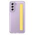 SAMSUNG Clear Cover with Strap, Galaxy S21 FE, Lavender / Transparent (EF-XG990CVEGWW)