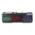 SPEEDLINK Lunera Metal Rainbow Gaming Tastatur, Swiss layout, Black (SL-670006-BK-CH)