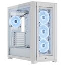CORSAIR iCue 5000X RGB QL Edition Window, White (CC-9011233-WW)