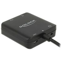 DELOCK HDMI Audio Extractor kompakt 4K 30Hz (62784)