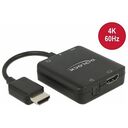 DELOCK HDMI Audio Extractor kompakt 4K 60Hz (63276)