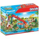 PLAYMOBIL Poolparty mit Rutsche (70987)