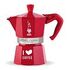 BIALETTI I love Coffee - 6 Tassen, Rot