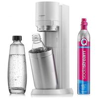 SodaStream Soda Maker DUO white QC incl 1 Glas- Glas & 1 PET