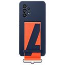 SAMSUNG Silicone Cover with Strap, Galaxy A53 5G, Navy (EF-GA536TNEGWW)