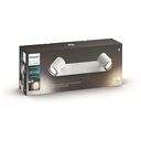 PHILIPS Hue White Ambiance - Adore Bathroom Wall Light 2-Spot, White (34087900)