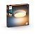 PHILIPS Hue White Ambiance - Devere M Badezimmer Deckenleuchte, Weiss (41165//31/P6)