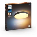 PHILIPS Hue White Ambiance - Enrave XL LED Deckenleuchte, 48W, Schwarz (4116130P6)