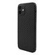 NEVOX Carbonseries Cover, iPhone 12, Schwarz (1863)