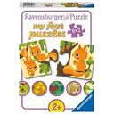 My first Puzzle: Tiere und ihre Kinder - 9x2 pieces (Ravensburger)