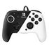 PDP Faceoff Deluxe+ Audio Wired Controller, Schwarz / Weiss, Nintendo Switch (500-134-EU-BW)