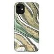 IDEAL OF SWEDEN Printed Case, iPhone 11 / XR, Cosmic Green Swirl (IDFCSS20-I1961-192)