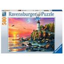 Leuchtturm am Abend - 500 pieces (Ravensburger)