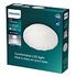 PHILIPS Shore LED Ceiling Light, 10W, 4000K, White (915005775931)