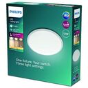 PHILIPS Cavanal LED Deckenleuchte, 12W, 2700K, Weiss (929002668001)