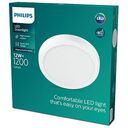 PHILIPS Slim Surface LED Ceiling Light, 12W, 2700K, White (929002661031)