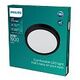 PHILIPS Slim Surface LED Ceiling Light, 20W, 2700K, Black (929002661531)