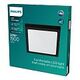 PHILIPS Slim Surface LED Ceiling Light, 20W, 2700K, Black (929002661731)