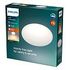 PHILIPS CL253 LED Ceiling Light, 12W, 2700K, White (929002215901)