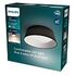 PHILIPS CL258 LED Ceiling Light, 14W, 3000K, Black (929002515001)