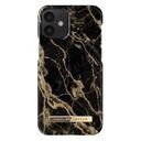 IDEAL OF SWEDEN Printed Case, iPhone 12 Mini, Golden Smoke Marble (IDFCSS20-I2054-191)