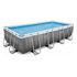 BESTWAY Rectangular Power Steel Frame Pool Set 549 x 274 x 122cm (56998)