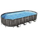 BESTWAY Power Steel Frame Pool Set 732 x 366 x 122cm (5611T)