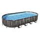 BESTWAY Power Steel Frame Pool Set 732 x 366 x 122cm (5611T)