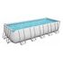 BESTWAY Rectangular Power Frame Pool Set 640 x 274 x 132 cm (5612B)