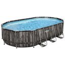 BESTWAY Power Steel Frame Pool Set 610 x 366 x 122cm (5611R)