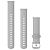 GARMIN Schnellwechsel-Armband (18 mm), Hellgrau / Silber (010-12932-0C)