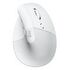 LOGITECH Lift Ergonomic Vertical Mouse, Grey / White (910-006475)