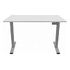 CONTINI Height-adjustable Office Desk, 1.4 x 0.8 m, Gray / Gray (101199)