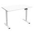 CONTINI Height-adjustable Office Desk, 2.0 x 0.9 m, White / White (103261)