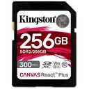 KINGSTON Canvas React Plus SDHC Card, UHS-II, Class 10, 256GB (SDR2/256GB)