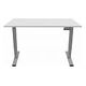 CONTINI Höhenverstellbarer Bürotisch, 2.0 x 0.9 m, Grau / Grau (101208)