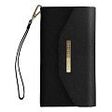 IDEAL OF SWEDEN Mayfair Clutch, iPhone 6 / 6s / 7 / 8 / SE (2020/2022), Saffiano Black (IDMC-I7-01)