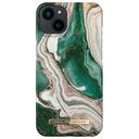 IDEAL OF SWEDEN Printed Case, iPhone 13, Golden Jade Marble (IDFCAW18-I2161-98)