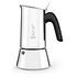 BIALETTI New Venus - 2 Tassen, Silber