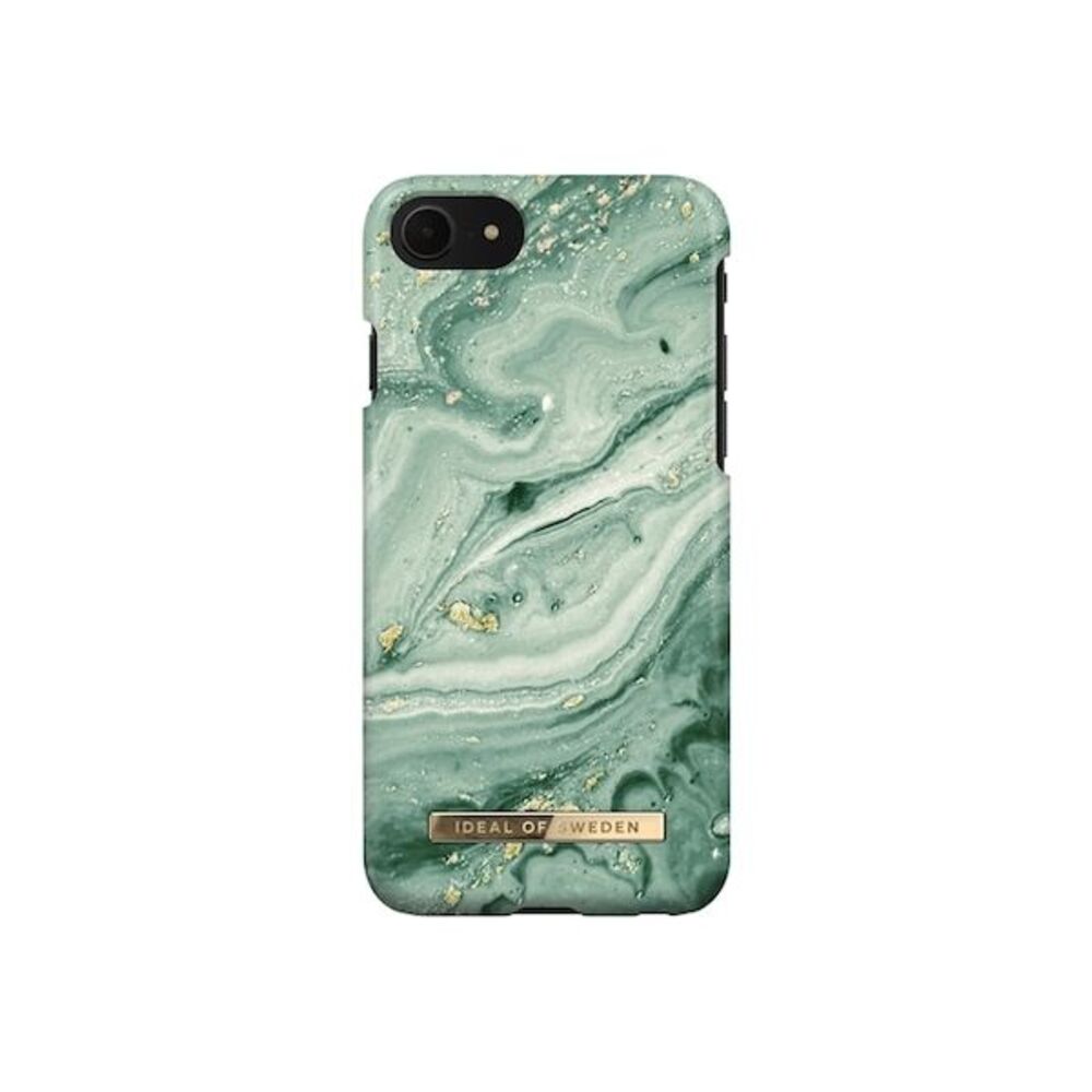 IDEAL OF SWEDEN Printed Case iPhone 6 / 6s / 7 / 8 / SE (2020/2022) Mint Swirl Marble (IDFCSS21-I7-258)