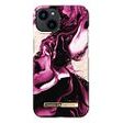 IDEAL OF SWEDEN Printed Case, iPhone 13, Golden Ruby Marble (IDFCAW21-I2161-319)