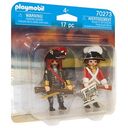 PLAYMOBIL Piratenkapitän und Rotrock (70273)