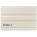 SAMSUNG Portable SSD T7 Shield, USB-C 3.2 Gen. 2, 2.0TB, Beige (MU-PE2T0K/EU)