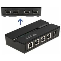 DELOCK USB 2.0 Switch 4 PC to 4 device (11494)