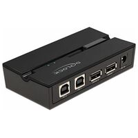 DELOCK USB 2.0 Switch für 2 PC an 2 Gerät (11492)
