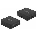 DELOCK S/PDIF TOSLINK switch 3 in 1 out with IR remote control and USB powered (63395)
